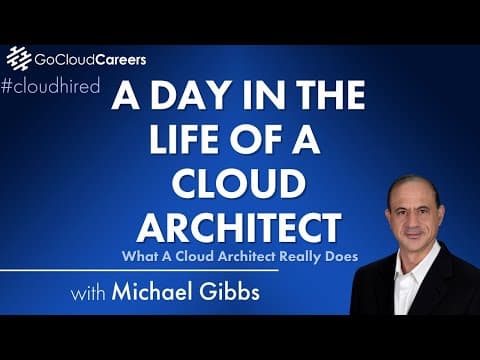 Day In The Life Of A Cloud Architect (What Does A Cloud Architect Do Cloud Architect Job Description