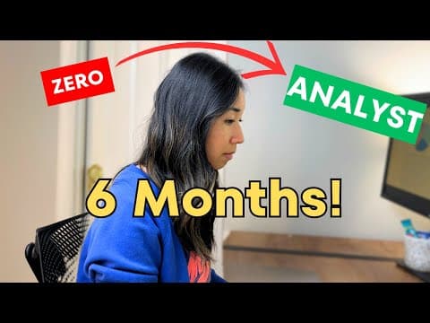 How I'd become a data analyst (if i had to start over) in 2026