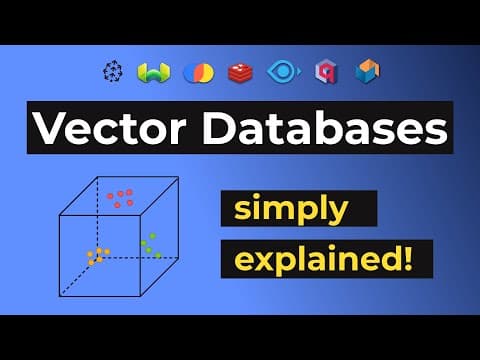 Vector Databases simply explained! (Embeddings &amp; Indexes)
