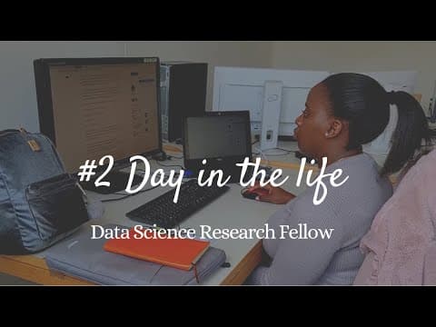 Data Science/Machine Learning Research Fellow | Day in the life
