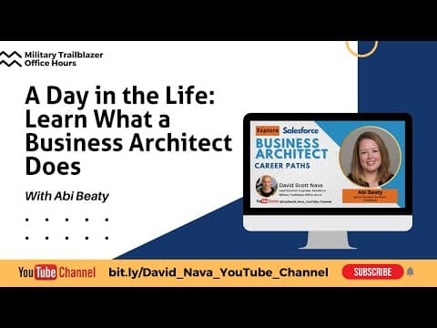 A Day in the Life: Learn What a Business Architect Does