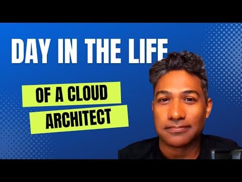 Day in the Life of a Cloud Infrastructure Architect - Adnan Hendricks