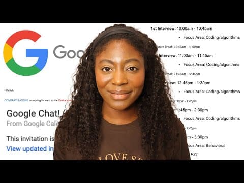 WHY MOST PEOPLE FAIL THE GOOGLE INTERVIEW | What it’s like to interview at Google