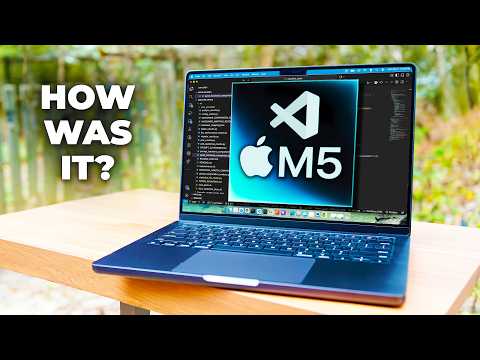 M5 MacBook Pro after a week... developer's machine