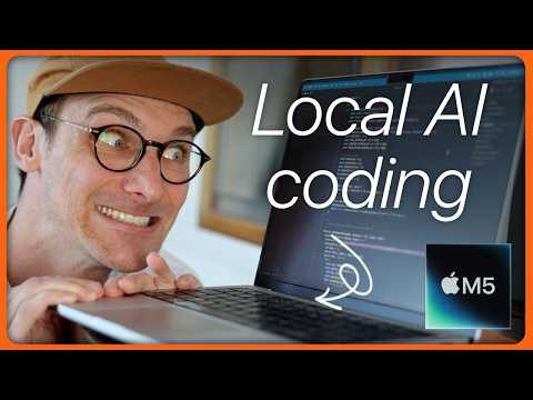 Can We Finally Code on M5 MacBook Pro with Local AI?